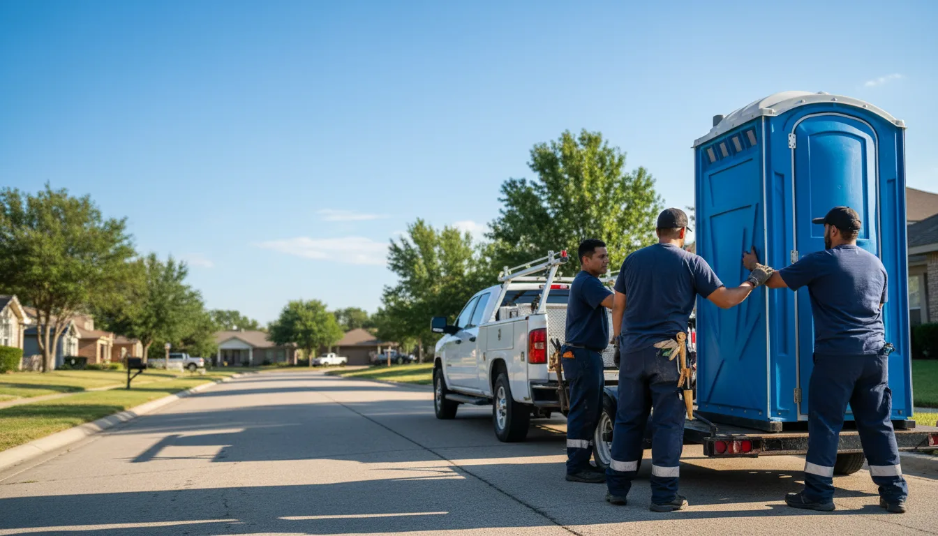 Portable Toilet Rental in Bison, OK near me
